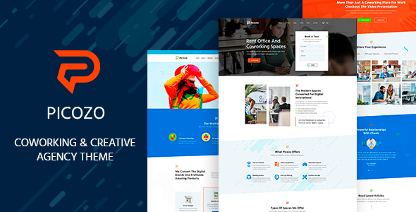 Picozo - Coworking and Office Space WordPress Theme icon