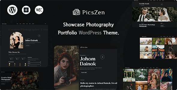 Picszen - Photography WordPress Theme icon