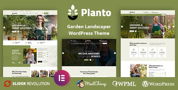 Planto - Landscape Gardening WordPress Theme icon