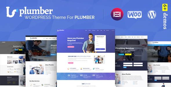 Plumber Pro - WordPress Theme for Construction & Repairing Services icon