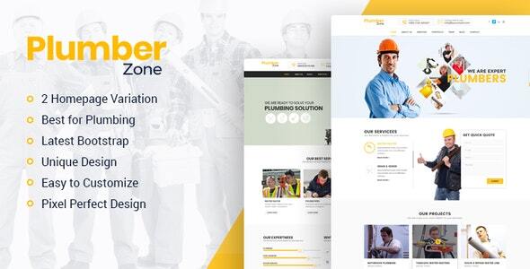 Plumber Zone - Plumbing, Repair & Construction WordPress Theme icon