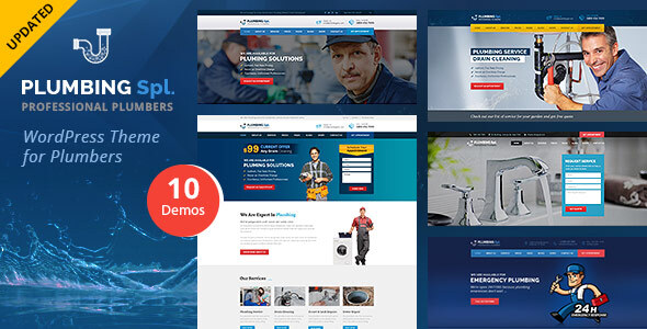 Plumbing Spl - Plumber WordPress Theme icon