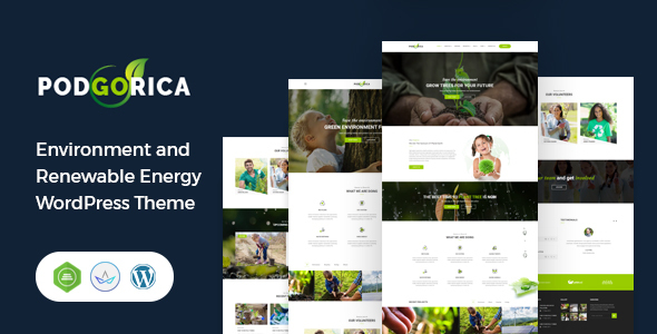 Podgorica - Environment and Renewable Energy WordPress Theme icon