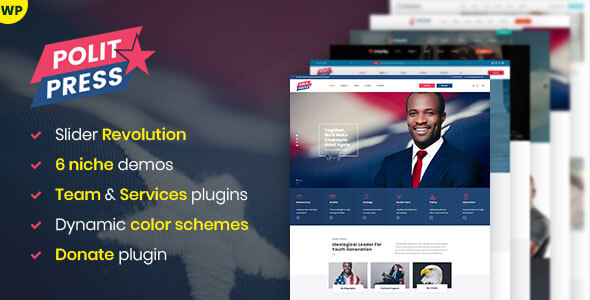 Politpress - Multipurpose Political WordPress theme icon