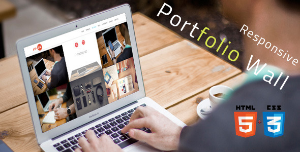 Portfolio Wall | html - css - code.market