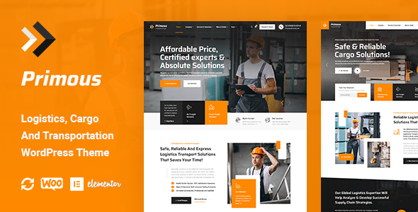 Primous - Logistics Cargo & Transport WordPress Theme icon