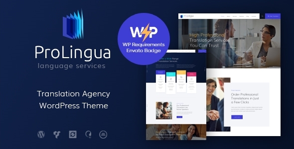 ProLingua | Translation Bureau & Interpreting Services WordPress Theme icon