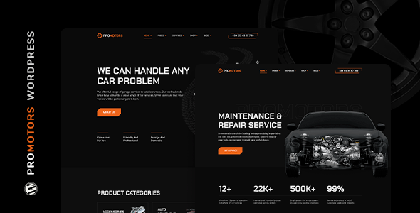ProMotors - Car Service and Detailing WordPress Theme icon