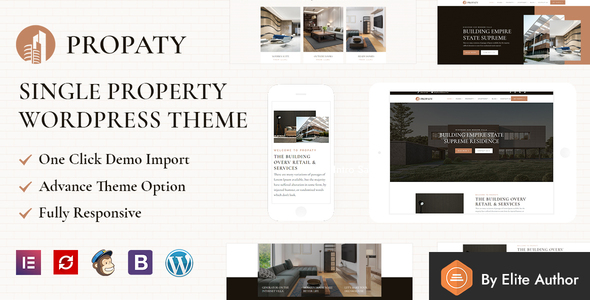 Propaty - Single Property WordPress Theme + RTL Ready icon