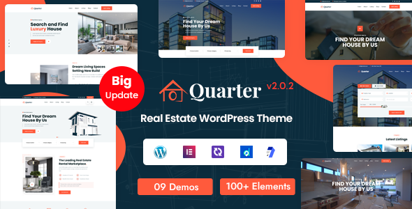 Quarter - Real Estate WordPress Theme icon