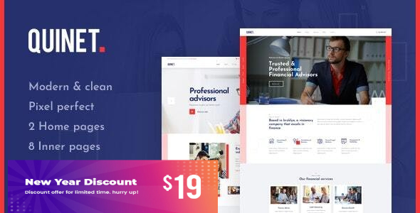 Quinet - Business Consulting WordPress Theme icon