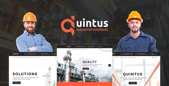 Quintus - Industrial & Engineering WordPress Theme icon