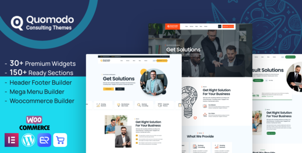 Quomodo - Business Consulting WordPress Theme icon