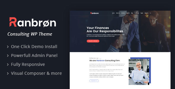 Ranbron - Business and Consulting WordPress Theme icon