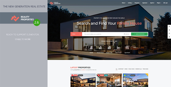 Reality | Estate Multipurpose WordPress Theme icon
