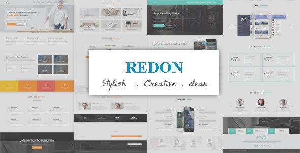 Redon - Multipurpose Landing Page WordPress Theme icon
