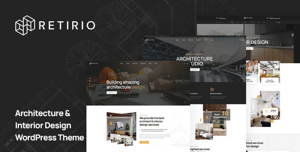 Retirio - Architecture and Interior WordPress Theme icon