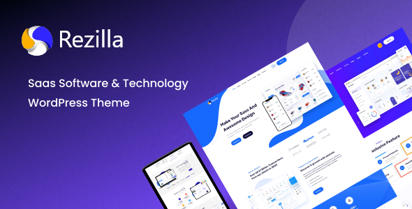 Rezilla - SaaS Software & Technology WordPress Theme icon