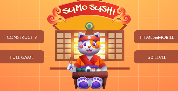 Rice Ball Rumble. Construct 3. Html5, Mobile, PC icon