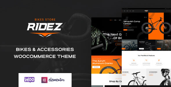 Ridez - Bike Shop Elementor WordPress Theme icon