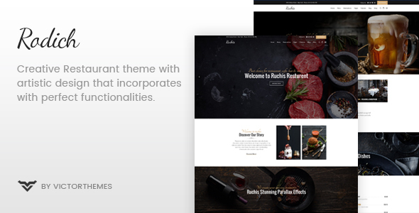 Rodich - A Restaurant WordPress Theme icon