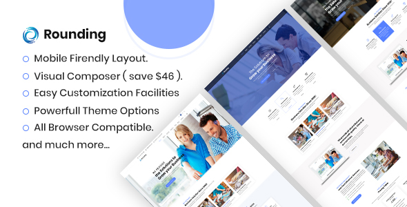 Rounding - Business WordPress Theme icon