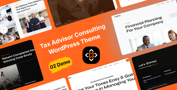 Roxim - Tax Advisor Consulting WordPress Theme