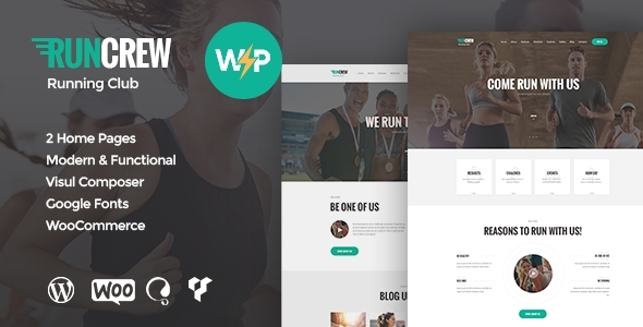 RunCrew | Running Club, Marathon & Sports WordPress Theme icon