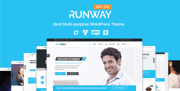 Runway - Responsive Multi-Purpose WordPress Theme icon