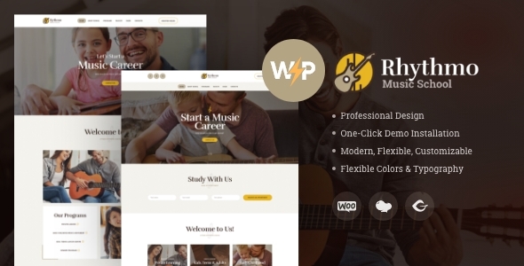 Rythmo | Arts & Music School WordPress Theme icon