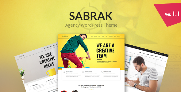 Sabrak - Agency WordPress Theme icon