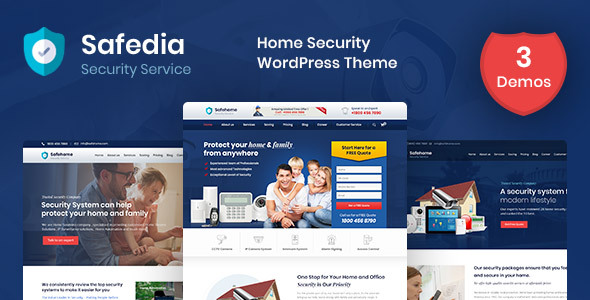 Safedia- Home Security WordPress Theme icon