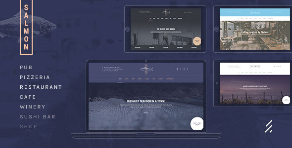 Salmon — Restaurant WordPress Theme icon