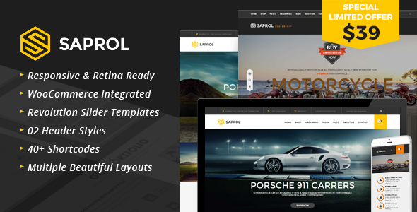 Saprol - WordPress Listing Woocommerce Theme icon