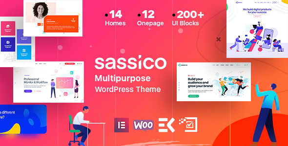 Sassico - Saas Startup Multipurpose WordPress Theme icon