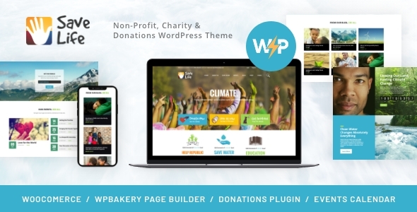 Save Life | Non-Profit, Charity & Donations WordPress Theme icon