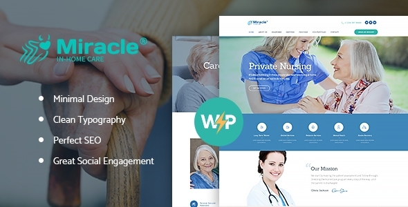 Saveo | In-home Care & Private Nursing Agency WordPress Theme icon