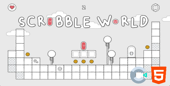 Scribble World HTML5 Game - Construct 3 icon
