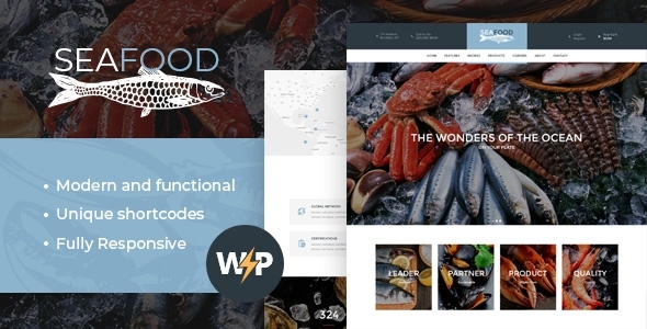Seafood Company & Fish Restaurant WordPress Theme icon