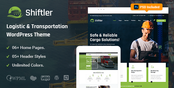 Shiftler – Transportation & Logistics WordPress Theme icon