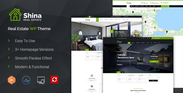 Shina - Real State Property WordPress Theme icon