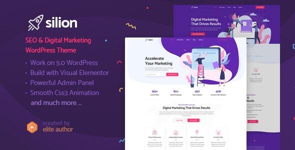 Silion - Digital Marketing WordPress Theme icon