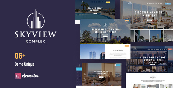 Skyview Complex - One Page Single Property WordPress Theme icon