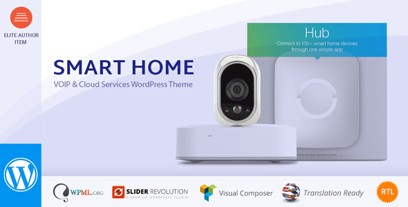 Smart Home - Automation & Security WordPress Theme icon