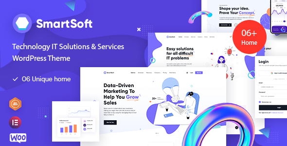 SmartSoft - Technology IT Solutions & Services WordPress Theme icon