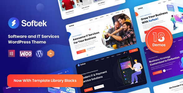 Softek - Software & IT Solutions WordPress Theme icon