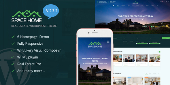 Space Home - Real Estate WordPress Theme icon