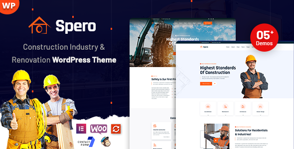 Spero - Construction Industry WordPress Theme icon
