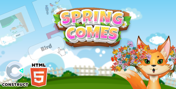 Spring Comes – HTML5 Game – Construct 3