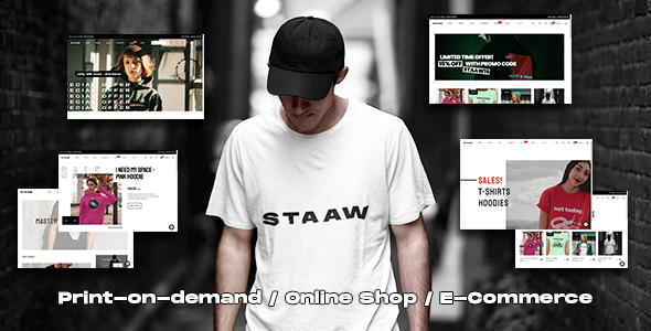 Staaw - Print-on-Demand WooCommerce Theme icon